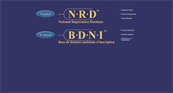 Desktop Screenshot of nrd.ca